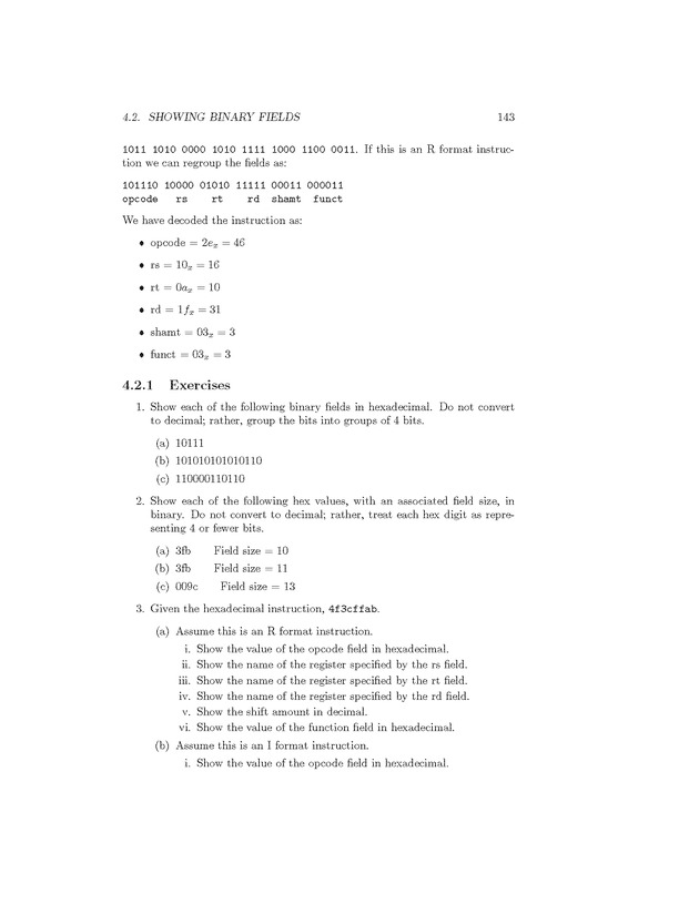 Computer Organization with MIPS - Page 143